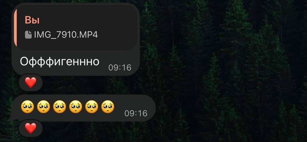 Отзыв клиента в переписке